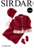 Crochet Pattern - Sirdar 4939 - Snuggly 4 Ply - Coat, Hat, Bootees & Blanket